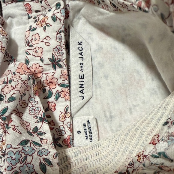 Janie and Jack Floral Print Dress - Picture 2 of 8